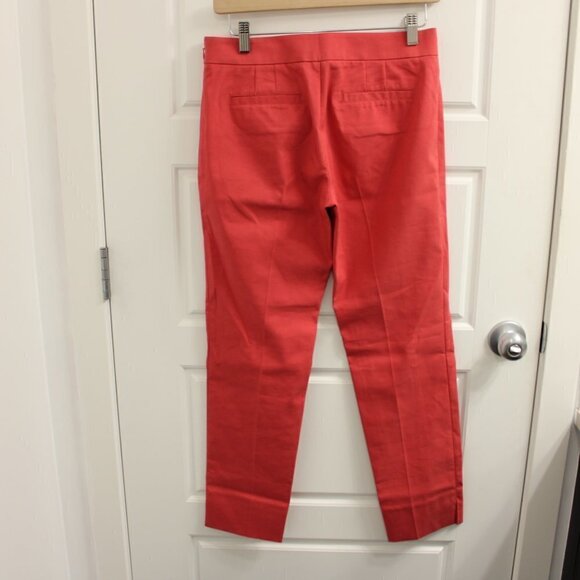 Tory Burch Callie Ankle Pants in Orange 2 Womens Trousers - Picture 3 of 3